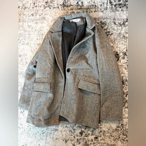 Herringbone Blazer Small